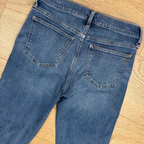 Madewell Stovepipe Jeans in Medium Blue Wash Size 28 - Picture 5 of 8
